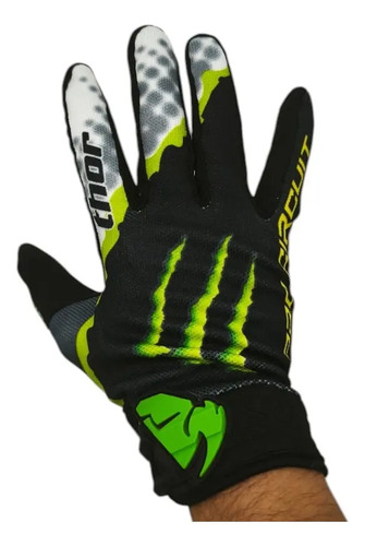 Guantes Monster Motocross Enduro Downhill Mtb Rzr