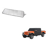 Windshield Sunshade & Water-resistant Cab Cover Compatible W