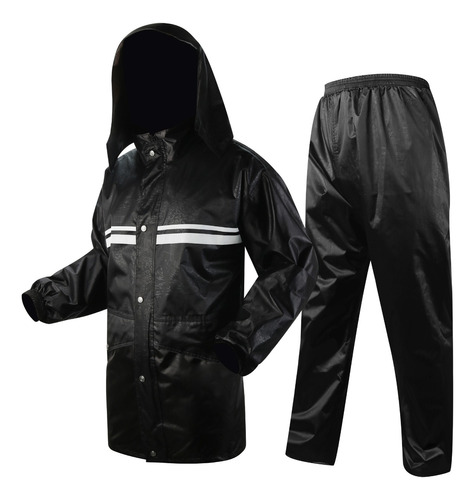 Impermeable Para Moto Reflectante Transpirable  Motociclista