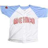 Jersey Casaca México Béisbol Mundial Bordada