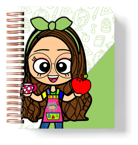 Libreta De Abonos Stickers Sobres Meryta Manzana
