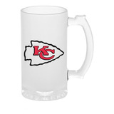 Tarro Cervecero Kansas City Chiefs 16oz=473ml Satinado