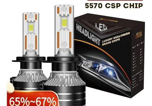 Par De Bombillos Led H7 Canbus De 25000 Lumens