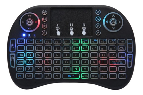 Mini Teclado Air Mouse I8 Touch Inalámbrico Smart Tv Bateria