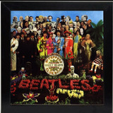 Quadro Lp The Beatles Sgt. Pepper's Capa Do Disco De Vinil