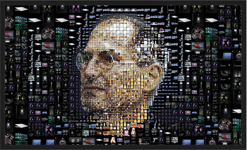 Quadro Decorativo Steve Jobs Apple Informatica Pc Gg 2