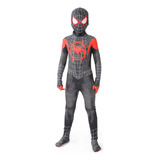 Disfraz Hombre Araña, Miles Morales Spiderman Para Niño, Disfraz Halloween