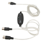 Convertidor De Cable Usb A Midi, Sintetizador De Pc De 16 Ca