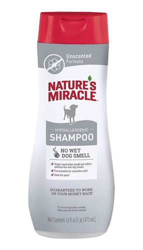 Natures Miracle Shampoo Hipoalergénico 473 Ml