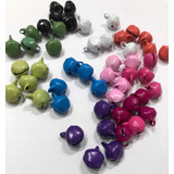 Cascabeles De Colores 12mm X 50u. Varios Colores. Oferta!