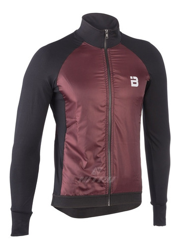 Campera C/ Rompeviento Ciclismo Borrajo Mitica Lycra Frizada