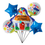 Lyst 5 Globos De Aluminio De Bienvenida Para El Hogar Con Gl