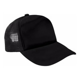 Gorra Trucker Negra / Blanca Y Negra Lisa Camionera 