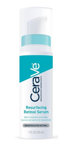 Cerave Resurfacing Retinol Serum Para Marcas De Acné 30ml