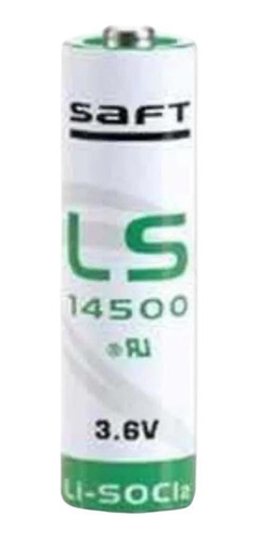 Bateria Lithium 3,6v Ls14500 Aa Saft - Li-socl2 - Francesa