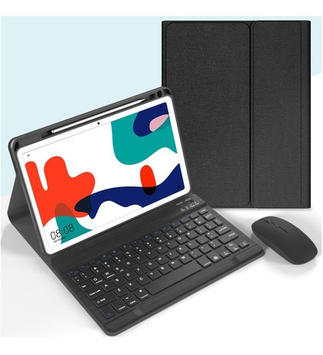 Funda Con Teclado Bluetooth Y Mouse Para Huawei Matepad 11 Ñ