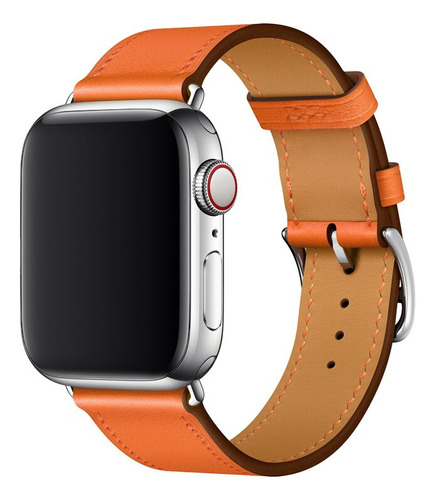 Correa De Cuero Genuino Para Apple Watch Correa Ultra De 49