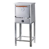 Horno Pizzero Rotisero Industrial 3 Moldes Nuevo Frente Acero