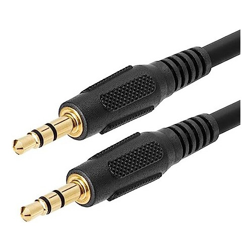 Cable Audio Auxiliar Mini Plug Jack 3.5mm Macho Doble 3 Mts
