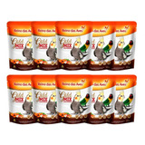 10 Calopsita Gold Mix De Sementes 500g Cada - Reino Das Aves