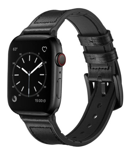 Malla Jackson Ecocuero Compatible Con Apple Watch