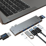 Concentrador Usb C Tipo C Macbook Pro Air | Adaptador E...