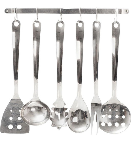 Conjunto De Utensílios La Cuisine 1 Suporte 6 Pecas