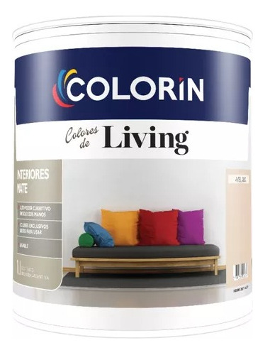 Colorin Living Latex Interior Mate Colores 1 Lt Dajdac