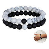 Pulsera Hombre Mujer Yin Yang Parejas Amigos Distancia