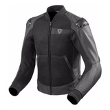 Campera Revit Blake Air Cuero Mesh Pista Ct