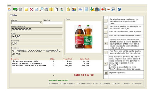 Programa Pdv Com Leitor De Código De Barras