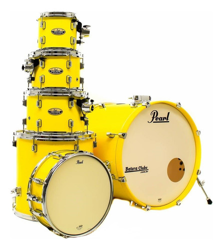 Bateria Pearl Decade Maple High Gloss Solid Yellow 22¨,8¨,10