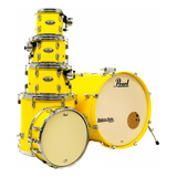 Bateria Pearl Decade Maple High Gloss Solid Yellow 22¨,8¨,10