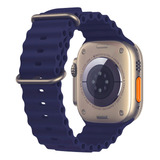 Pulseira Ocean Para Apple Watch Ultra 49mm 45mm 44mm 42mm