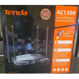 Router Tenda Ac10u V3 Wifi Gigabit Doble Banda Ac1200 Negro