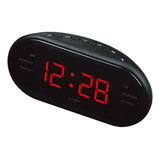 Am / Fm Doble Radio Reloj Despertador Digital Con 1.2