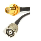 Pigtail Cable Baja Perdida  Tnc/rp-macho A Sma/rp-hembra 