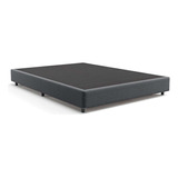 Base Para Cama Box Casal Desmontável Guldi (35x138x188) L... Cor Grafite