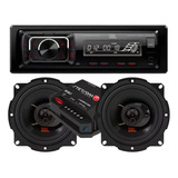 Kit Som Automotivo Jbl Radio + Alto Falante + Amplificador