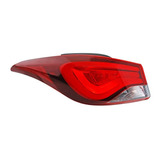 Calavera Ext Izquierda Hyundai Elantra 2015-2016 Leds Tyc