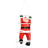 Decorações De Natal Climbing Rope Ladder Papai Noel Chris