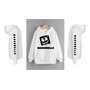 Buzo Chompa Estampado Personalizado Diseño Marshmello 8