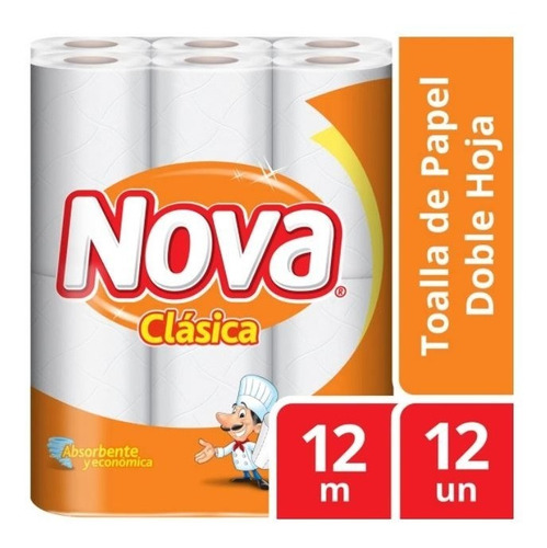 Toalla Nova Clasica 12 Unidades 12mts