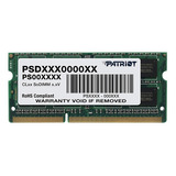 Memoria Ram 4gb Ddr3 Para Laptop Patriot Pc3-12800 1600mhz