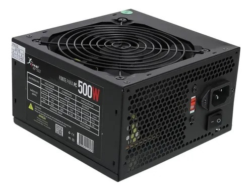 Fonte De Alimentação Para Pc Knup Kp-522 500w  115v/230v