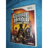 Guitar Hero 3 Legends Of Rock Para Nintendo Wii Orig(de Uso)