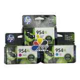 Cartuchos Hp 954xl Kit X3 C-m-y Originales