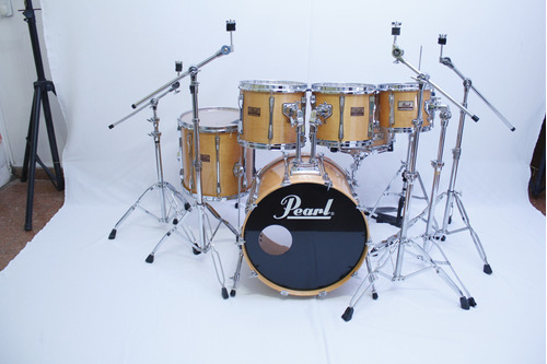 Bateria Pearl All Maple Shell Año 90´-tope Gama