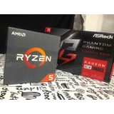 Procesador Ryzen 5 1600 Af Y Grafica Rx 570 4gb Asrock