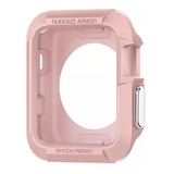 Case Spigen Rugged Armor Para Apple Watch 38mm S.1/2/3 Rose